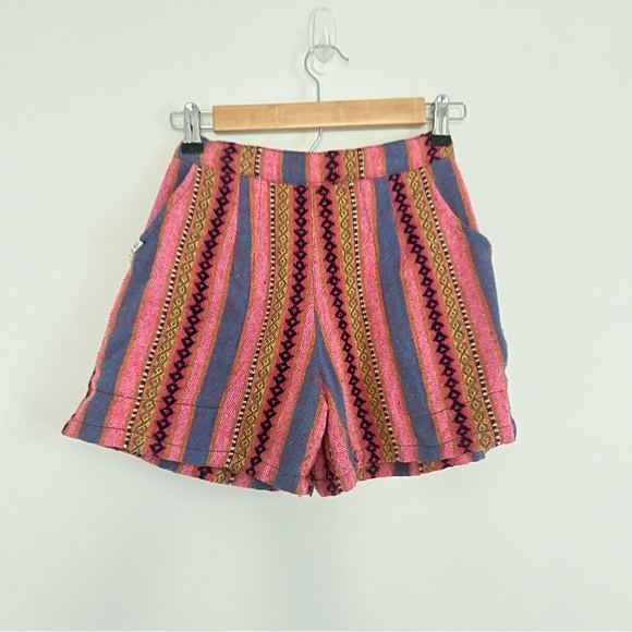 Color of Heat Hemp Women’s Shorts Bonnaroo Festival Natural Fibers Colorful S - Picture 1 of 6